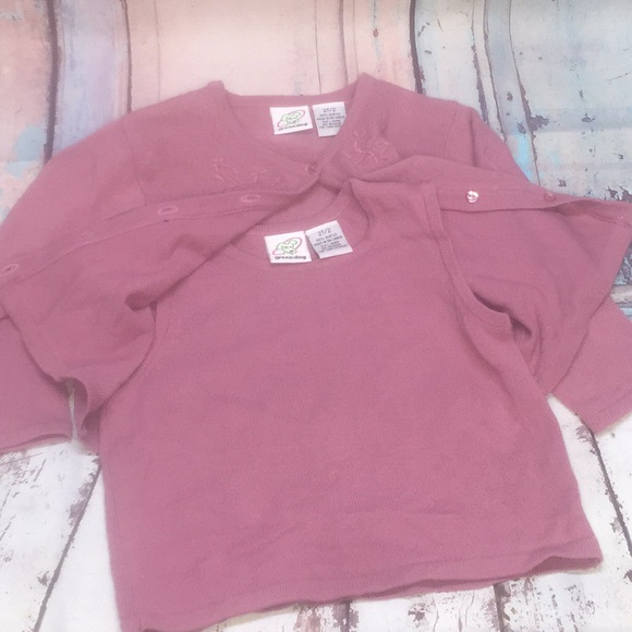 SALE ππ GREEN DOG 2 piece Girls Top NWT - Picture 1 of 4
